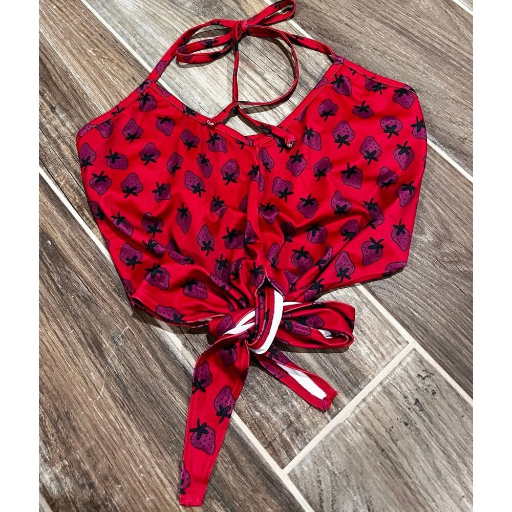 Kortni Jeane Berries Tied Up Top